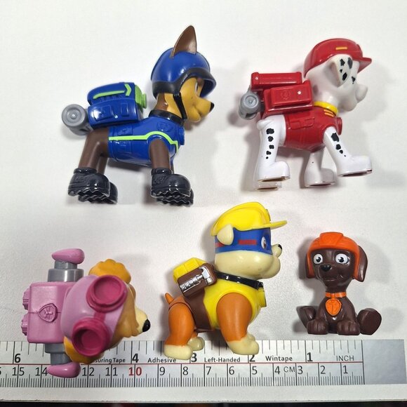 Paw Patrol Action Figures 18 Lot Chase Marshall Skye Rocky Rubble Everest Zuma - Picture 11 of 14